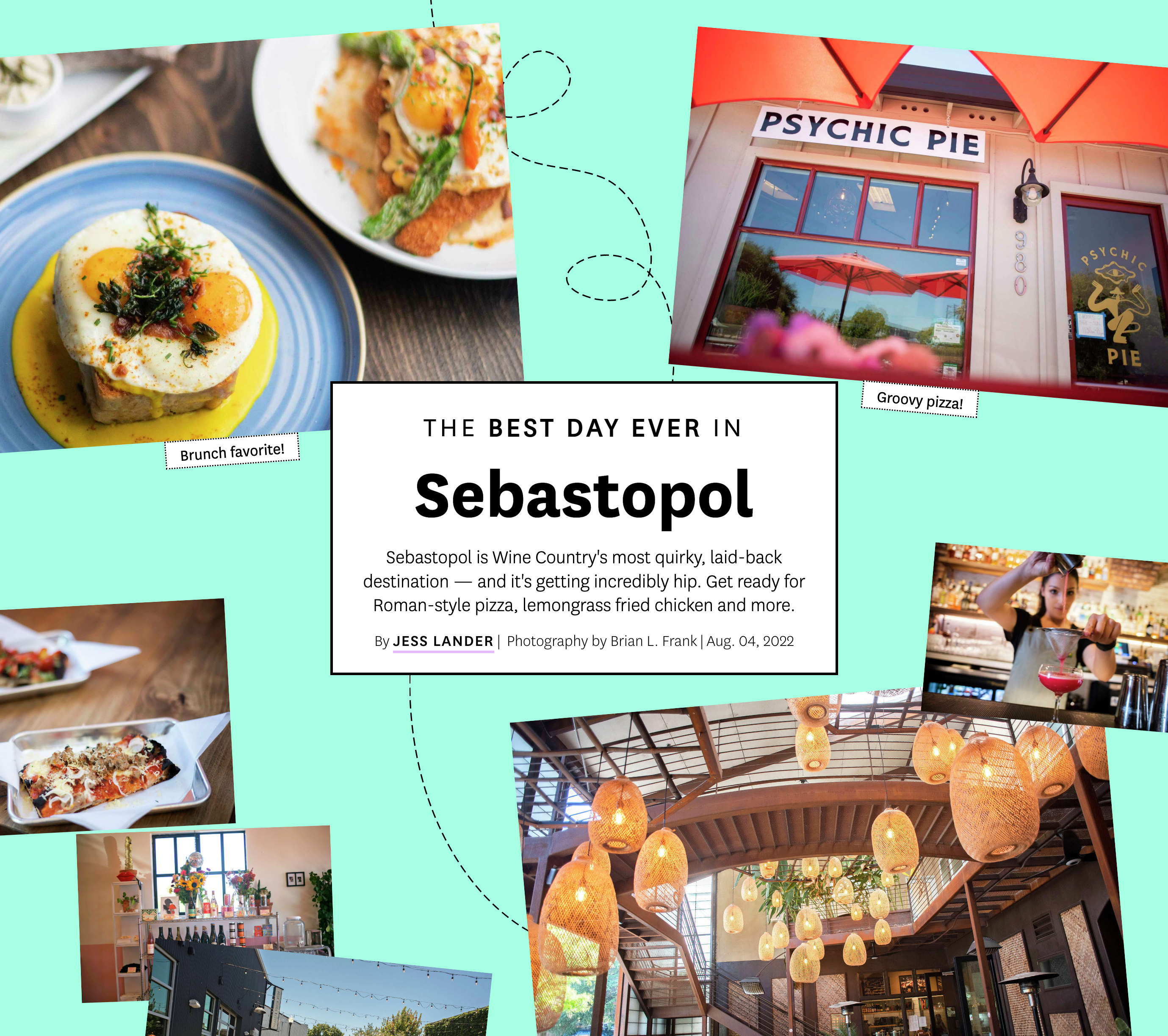 Image of SF Chronicle Best Day Ever in Sebastopol